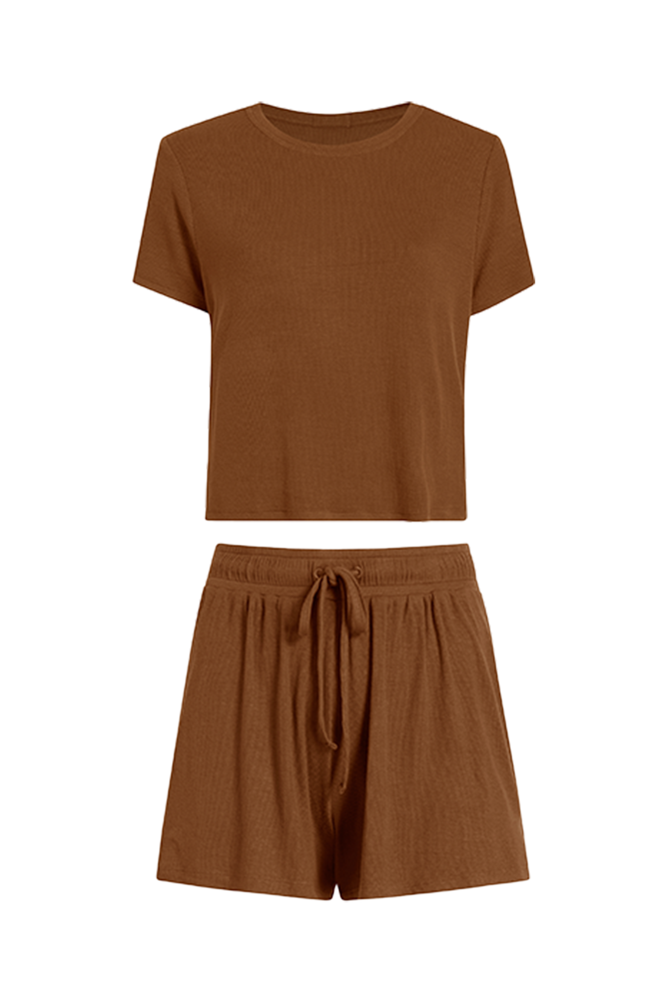 Ribbed Pajama Short Set