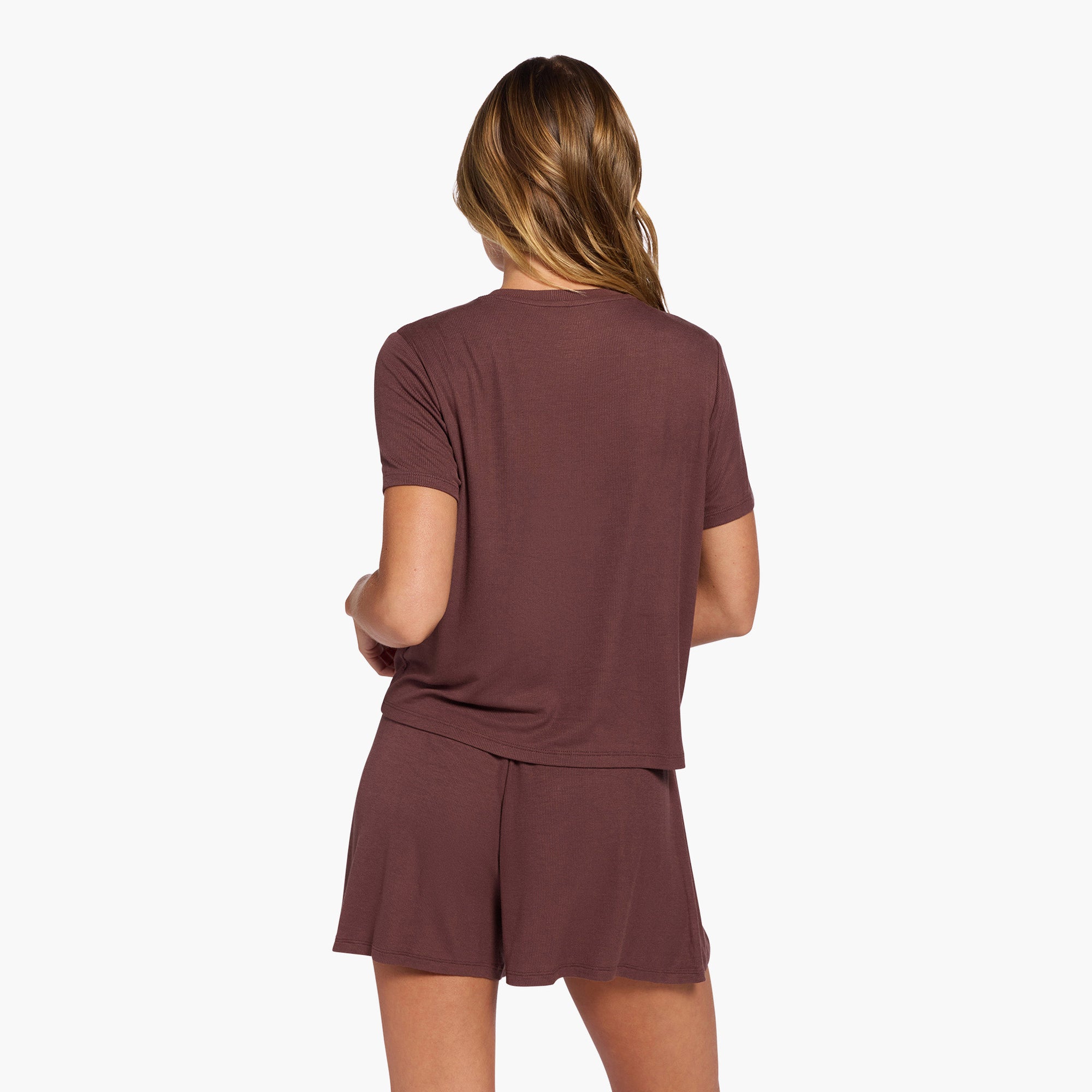 Ribbed Pajama Short Set