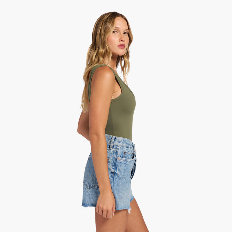 Seamless Scoop Tank Bodysuit image 