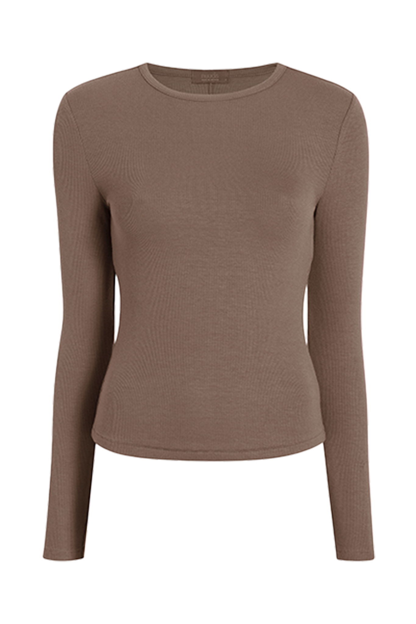 Slinky Rib Long Sleeve Shirt