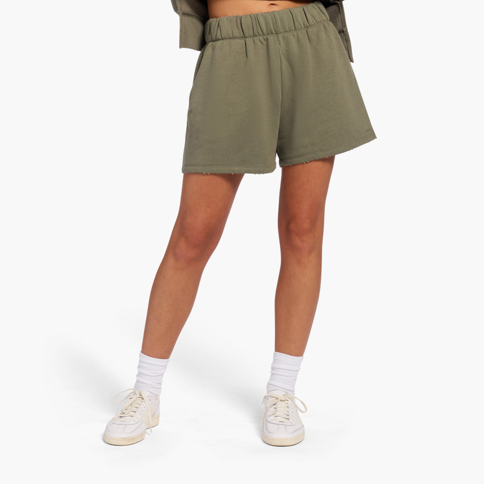 Vintage Fleece Short | Olive