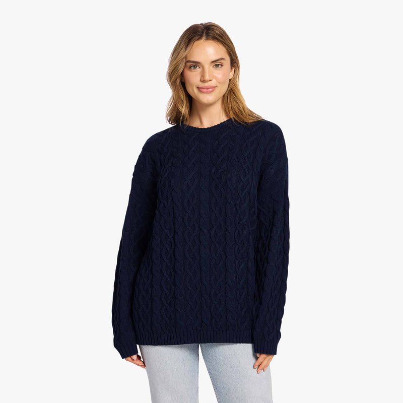 Lightweight Cable Sweater image 