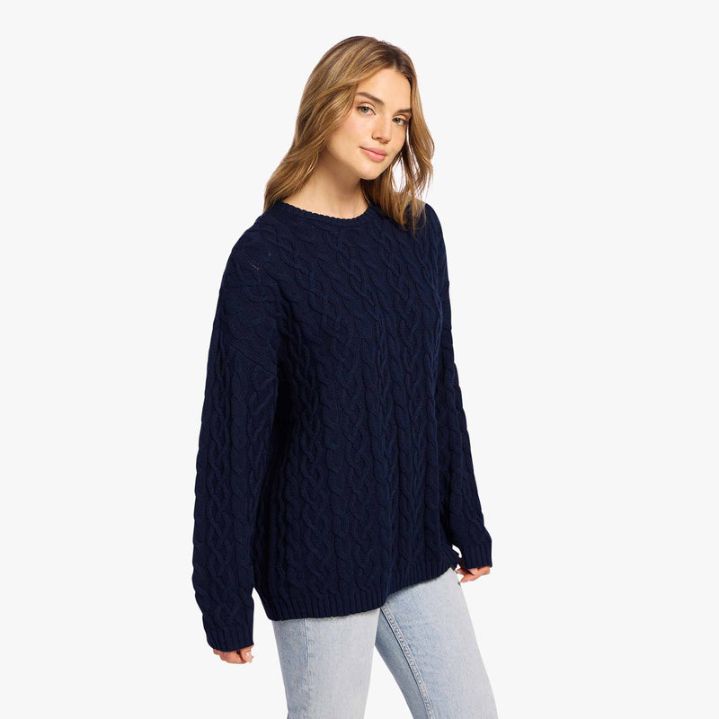 Lightweight Cable Sweater image 