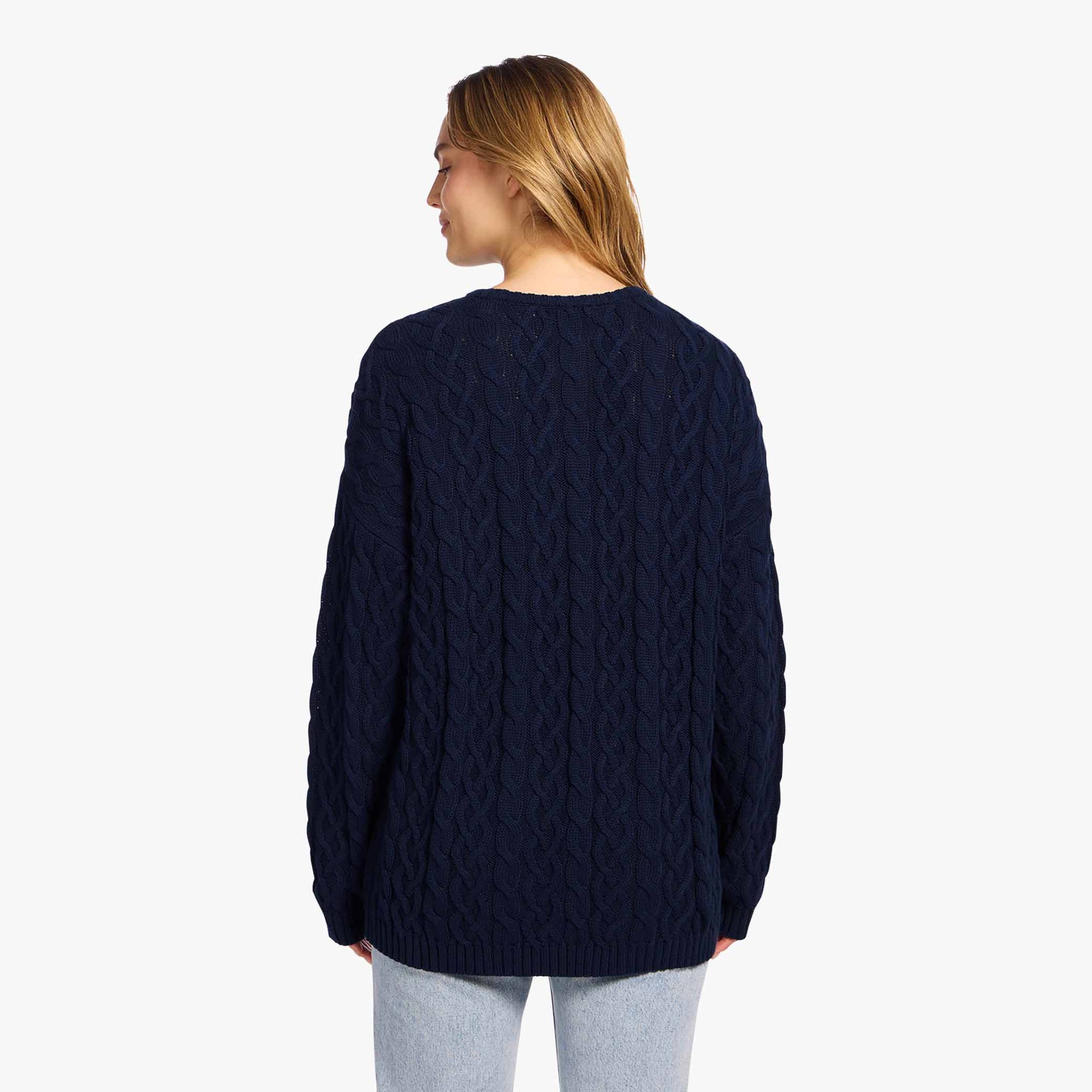 Lightweight Cable Sweater