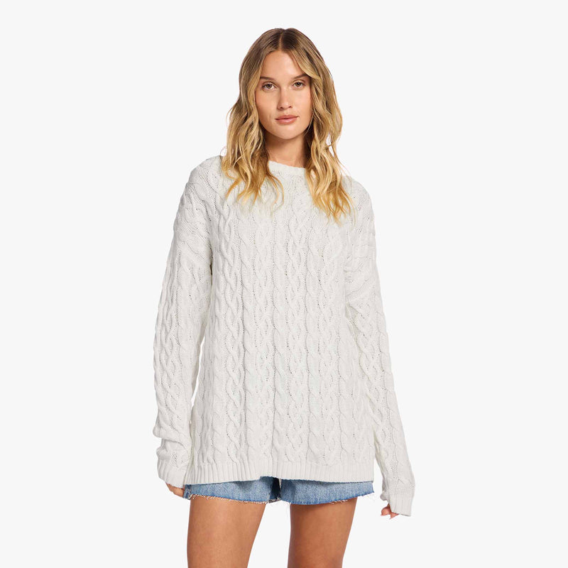 Lightweight Cable Sweater image 