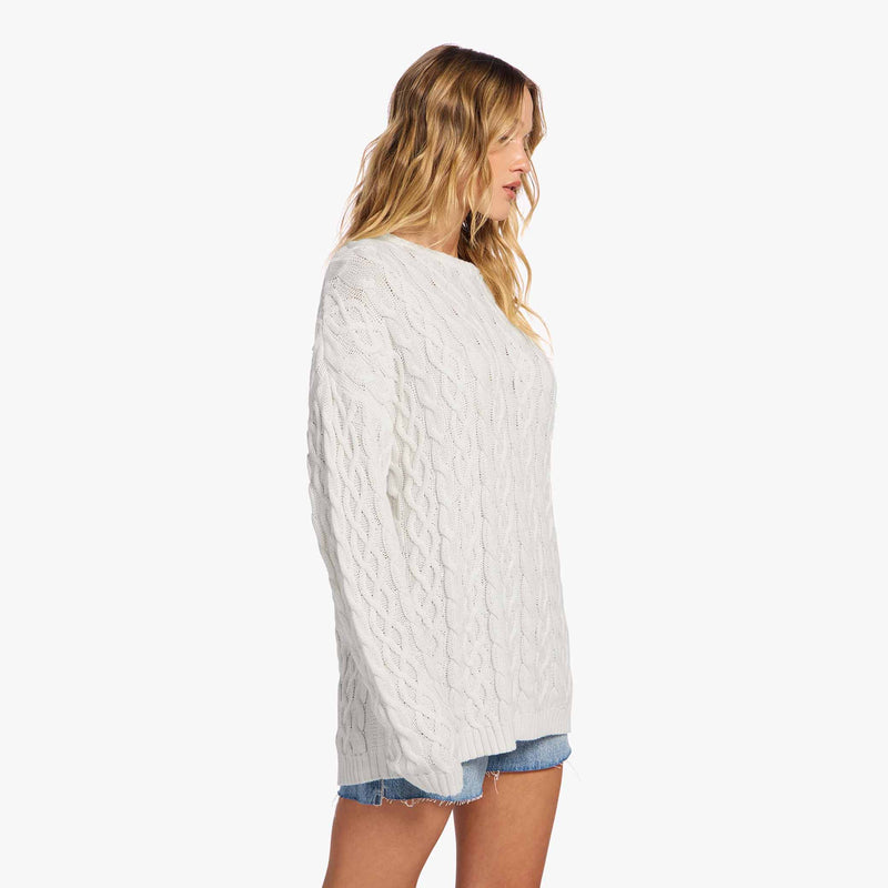 Lightweight Cable Sweater image 