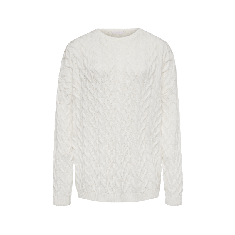 Lightweight Cable Sweater image ghost