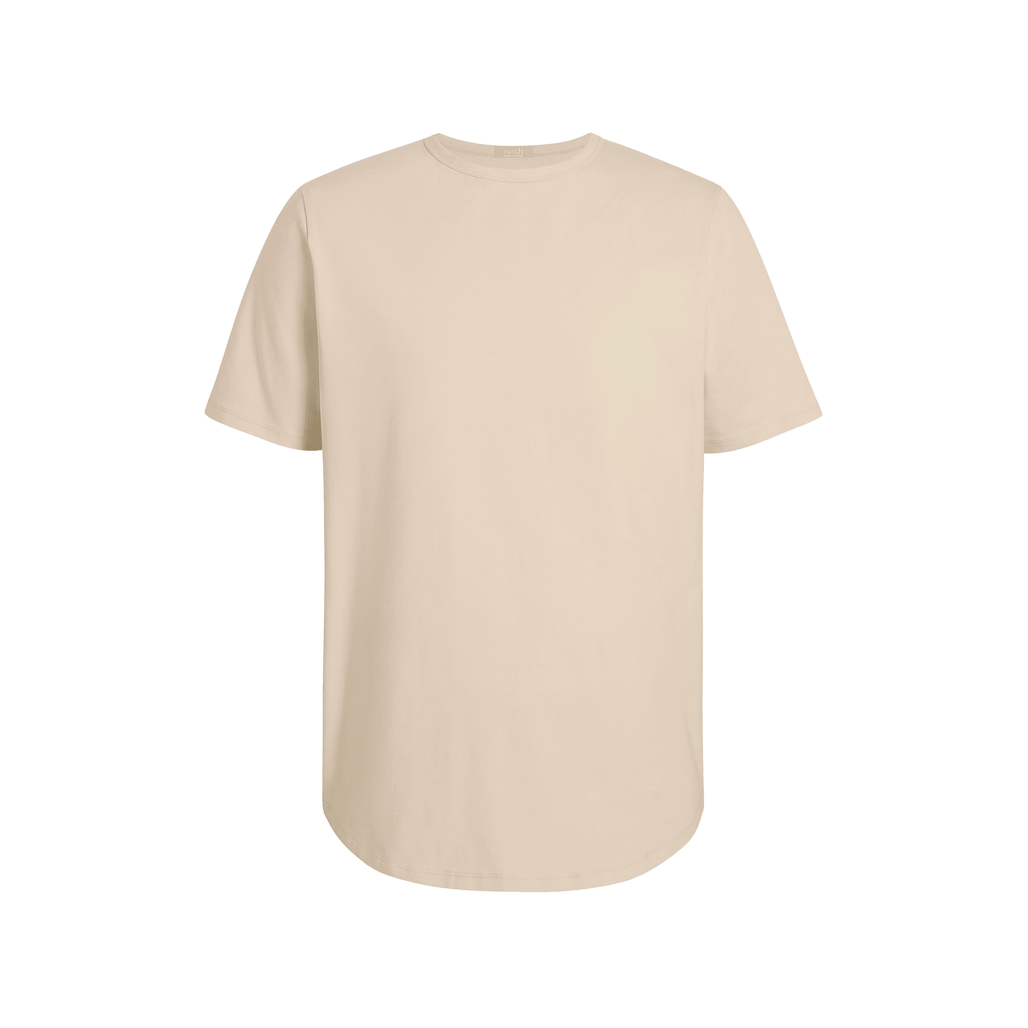 Short Sleeve Curved Hem T-Shirt
