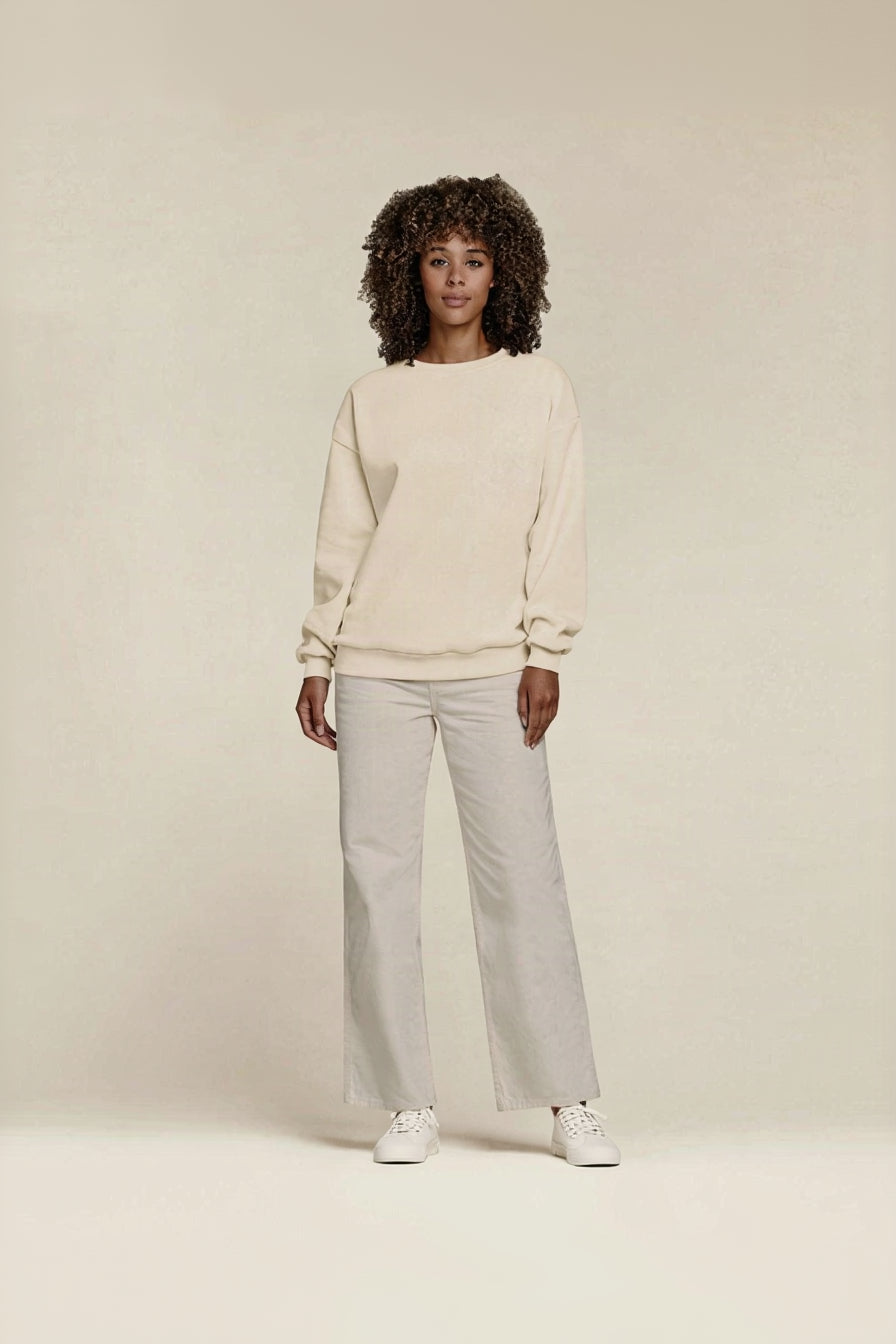 Women's Crewneck Sweatshirt | Bone