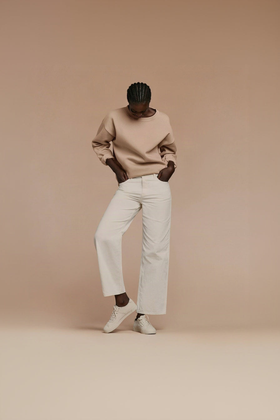 Women's Crewneck Sweatshirt | Sand