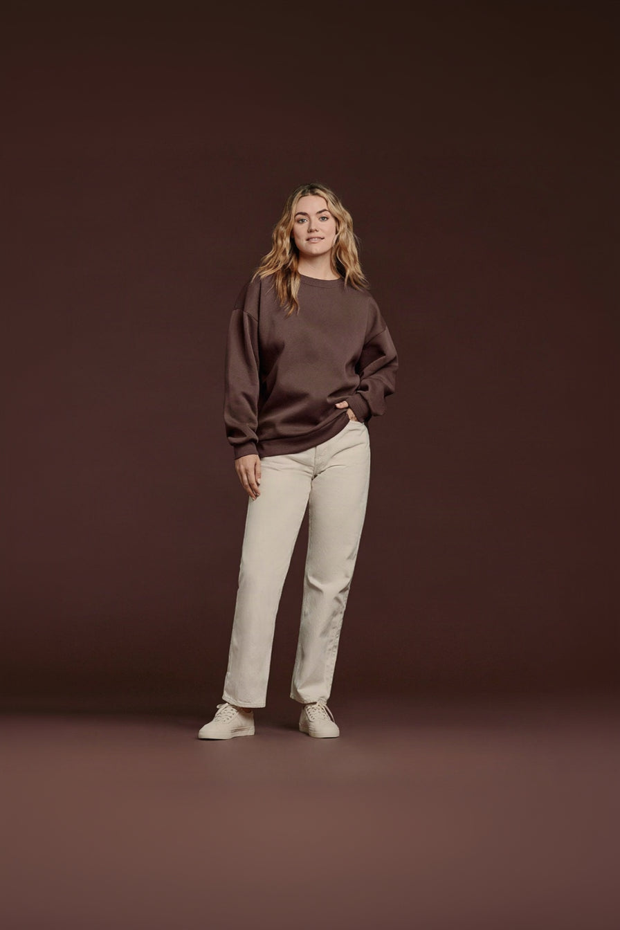 Women's Crewneck Sweatshirt | Coffee