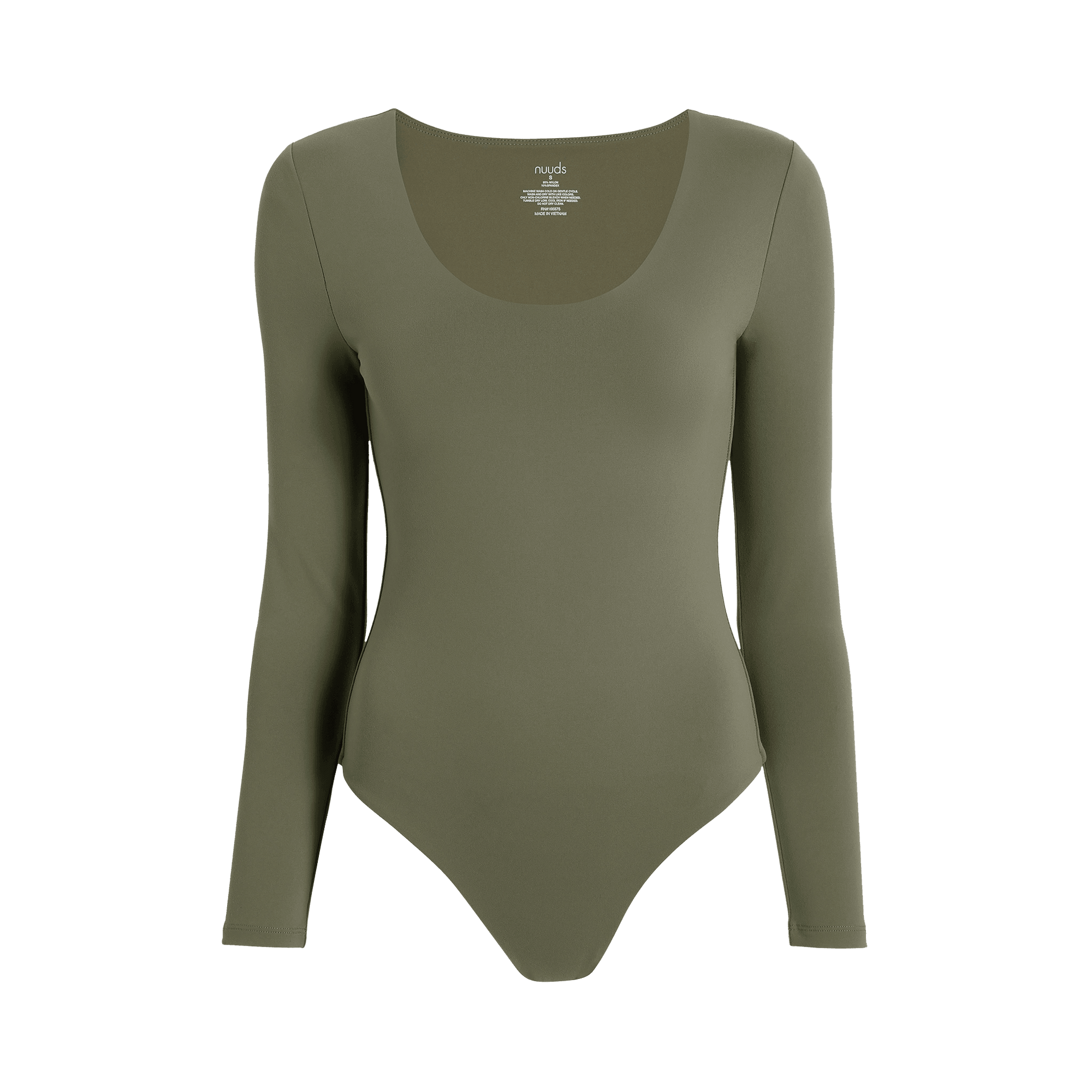 Long Sleeve Scoop Neck Bodysuit