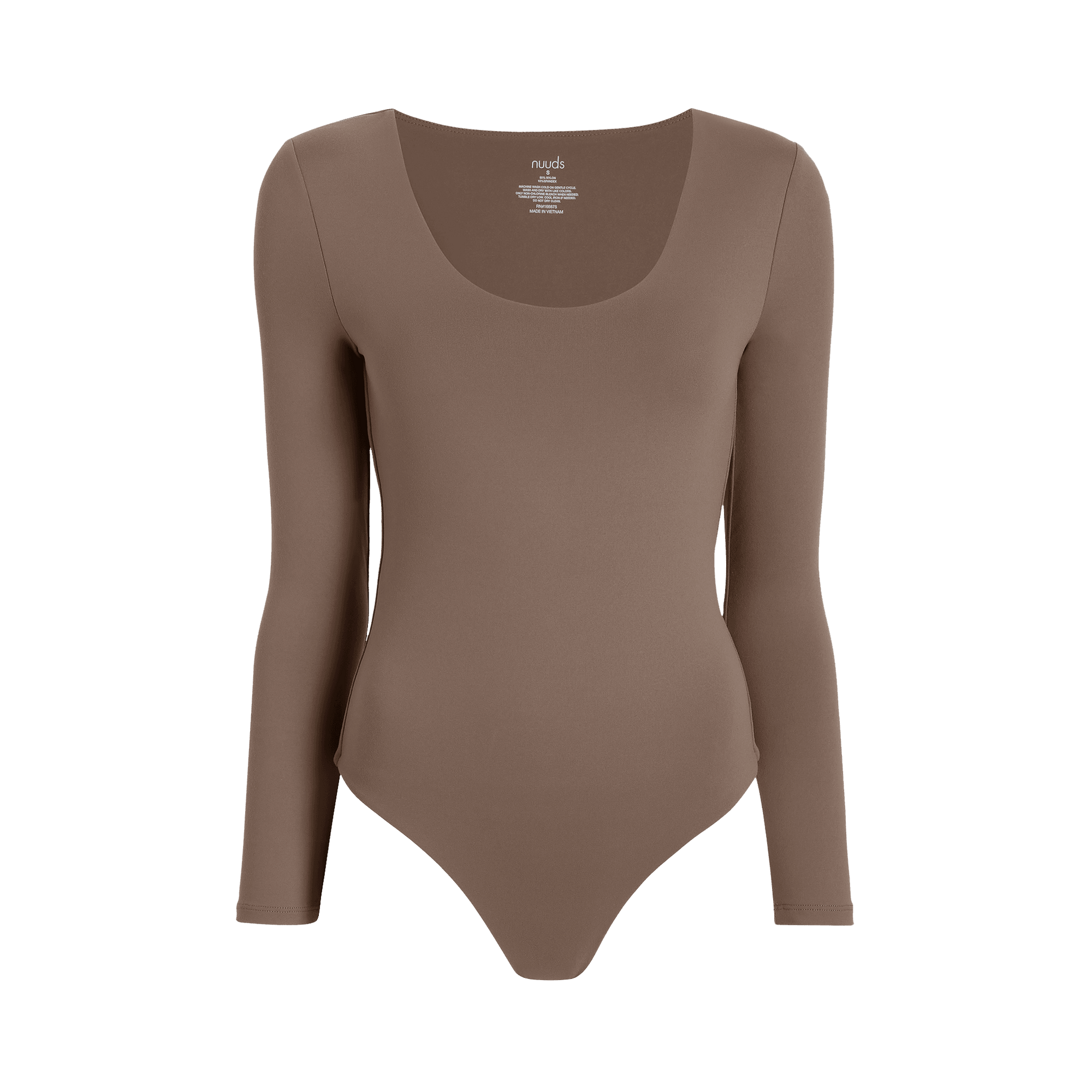 Long Sleeve Scoop Neck Bodysuit