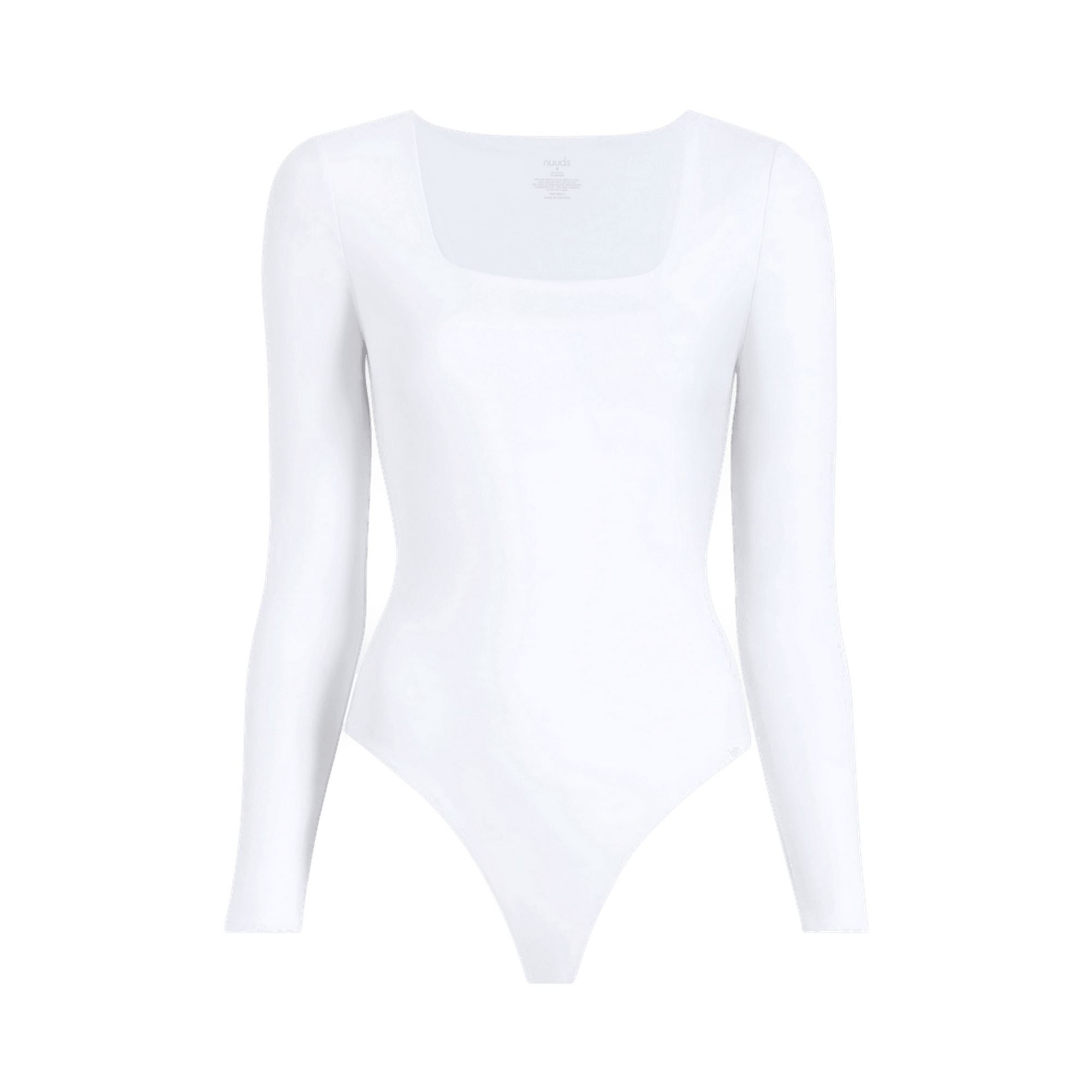 Long Sleeve Square Neck Bodysuit