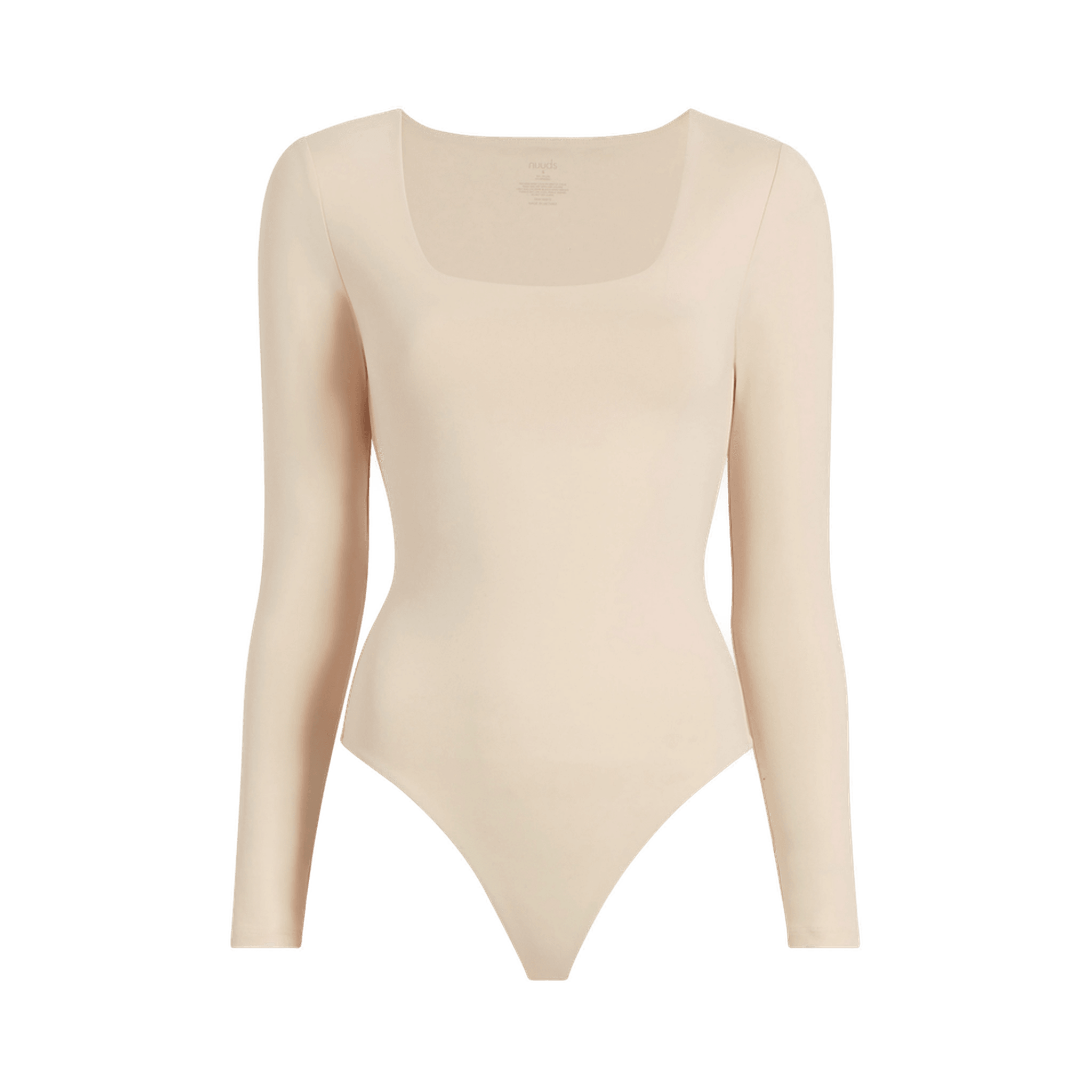 Women's Square Neck Bodysuit | Bone