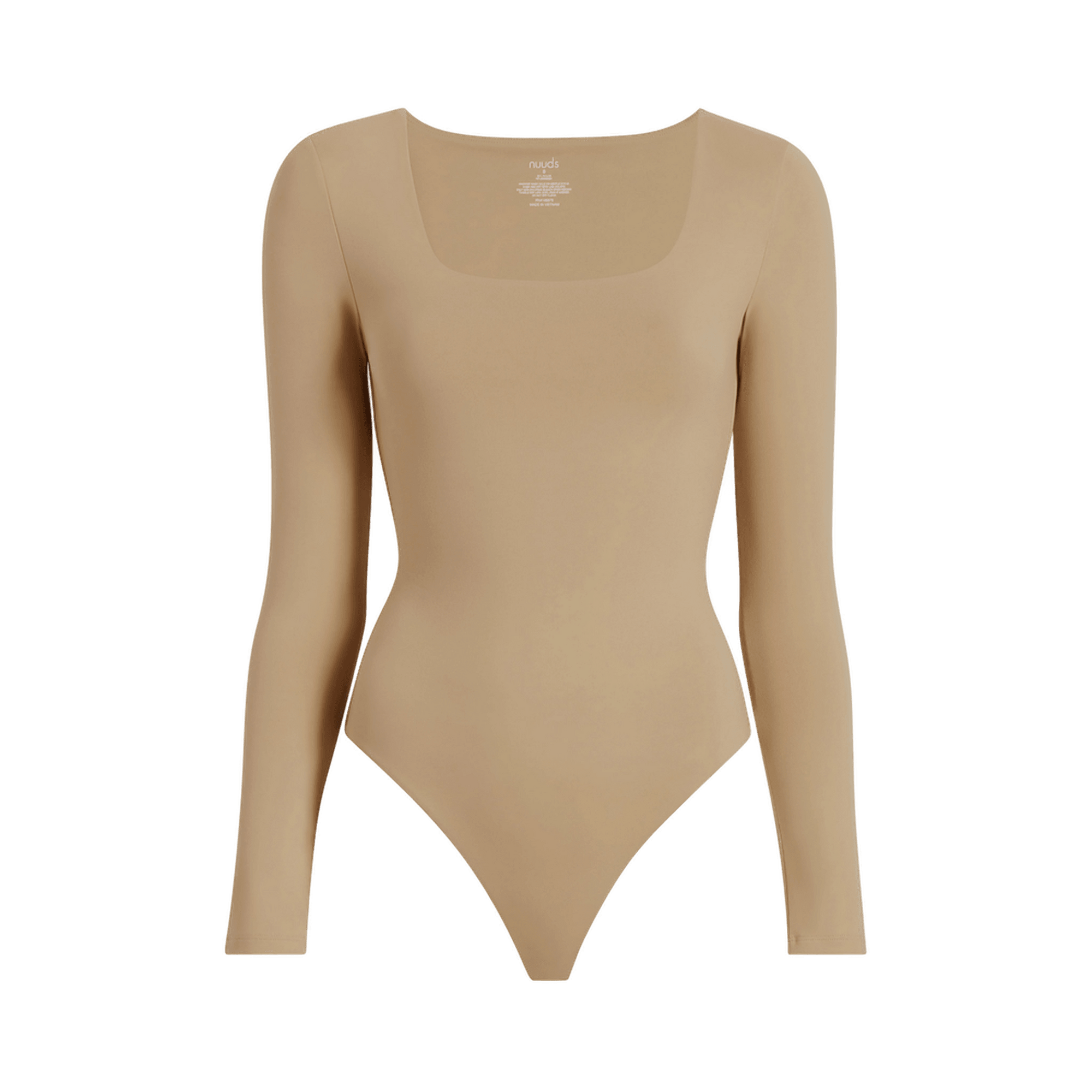 Long Sleeve Square Neck Bodysuit