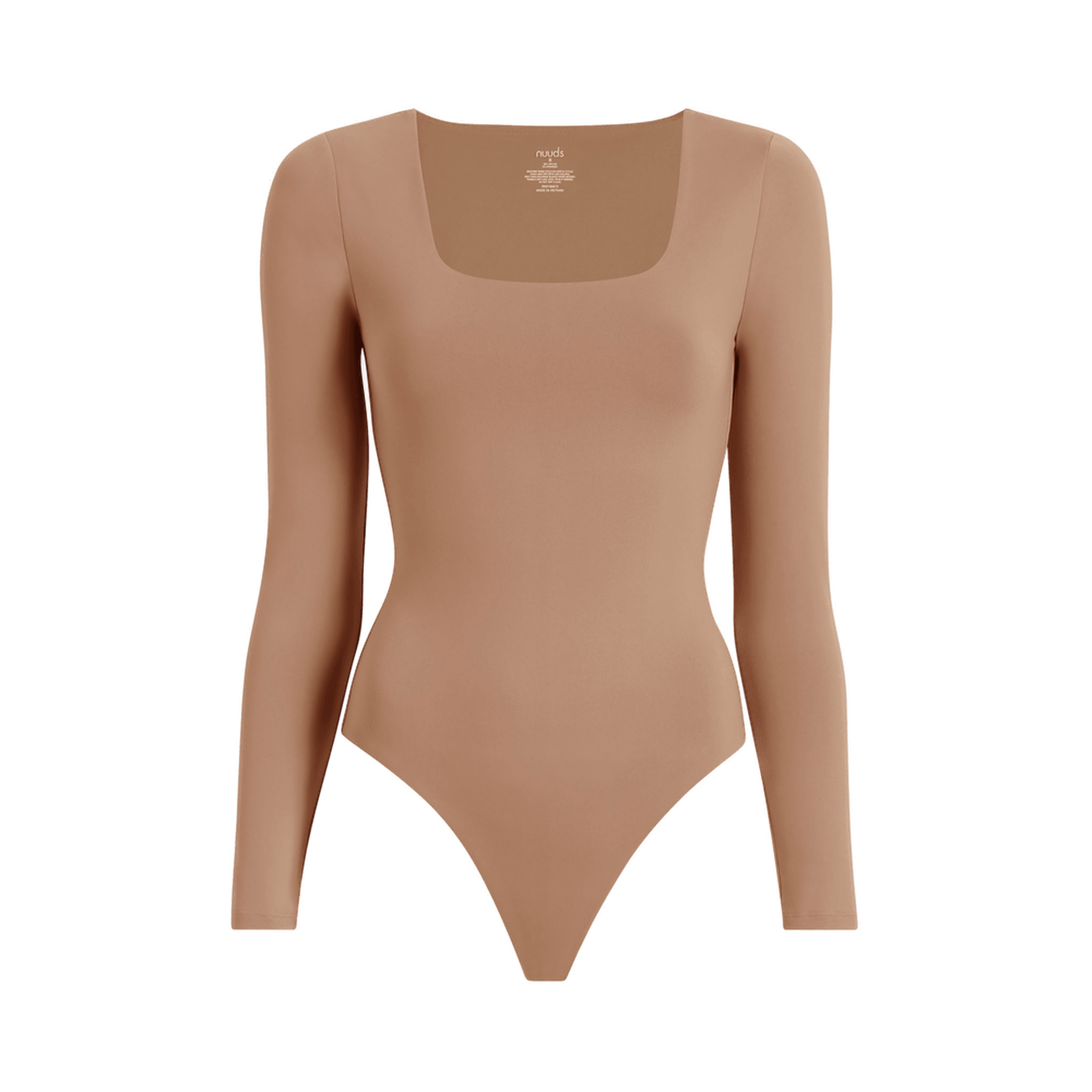 Women's Square Neck Bodysuit | Cinnamon