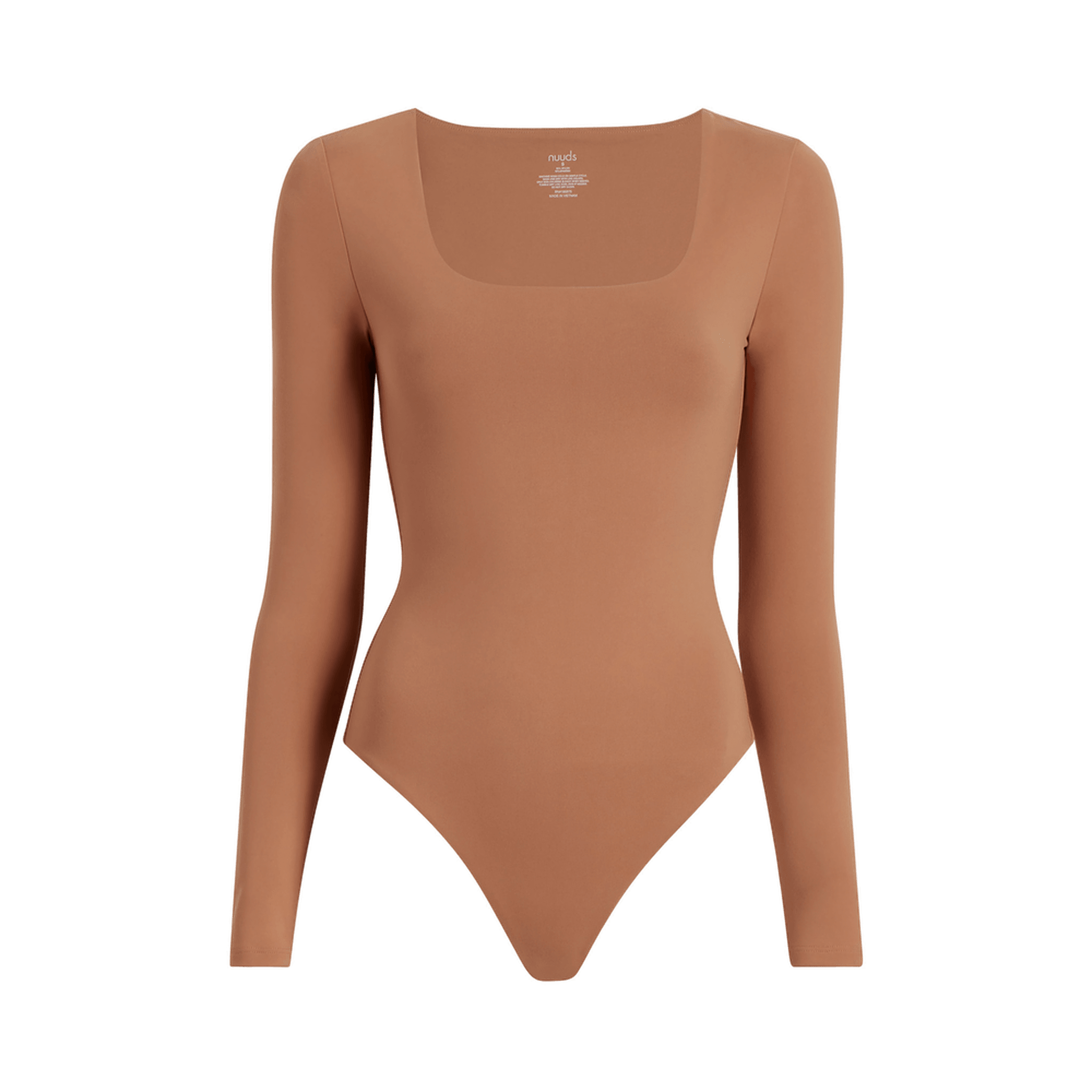 Women's Square Neck Bodysuit | Clay