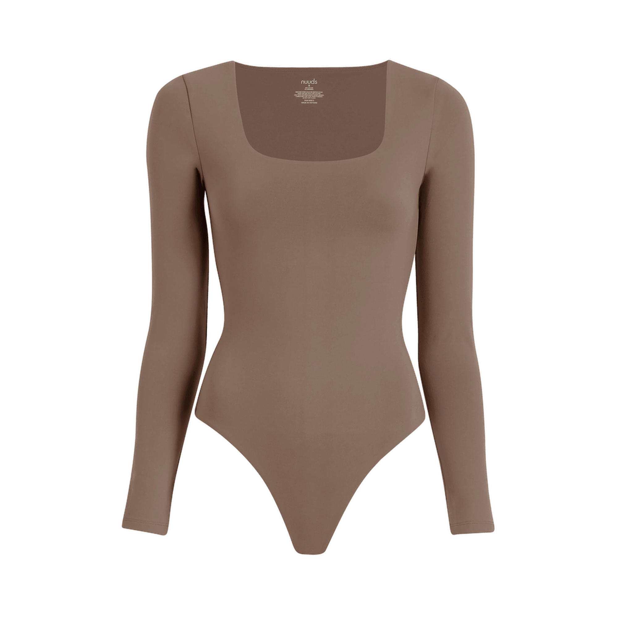 Long Sleeve Square Neck Bodysuit