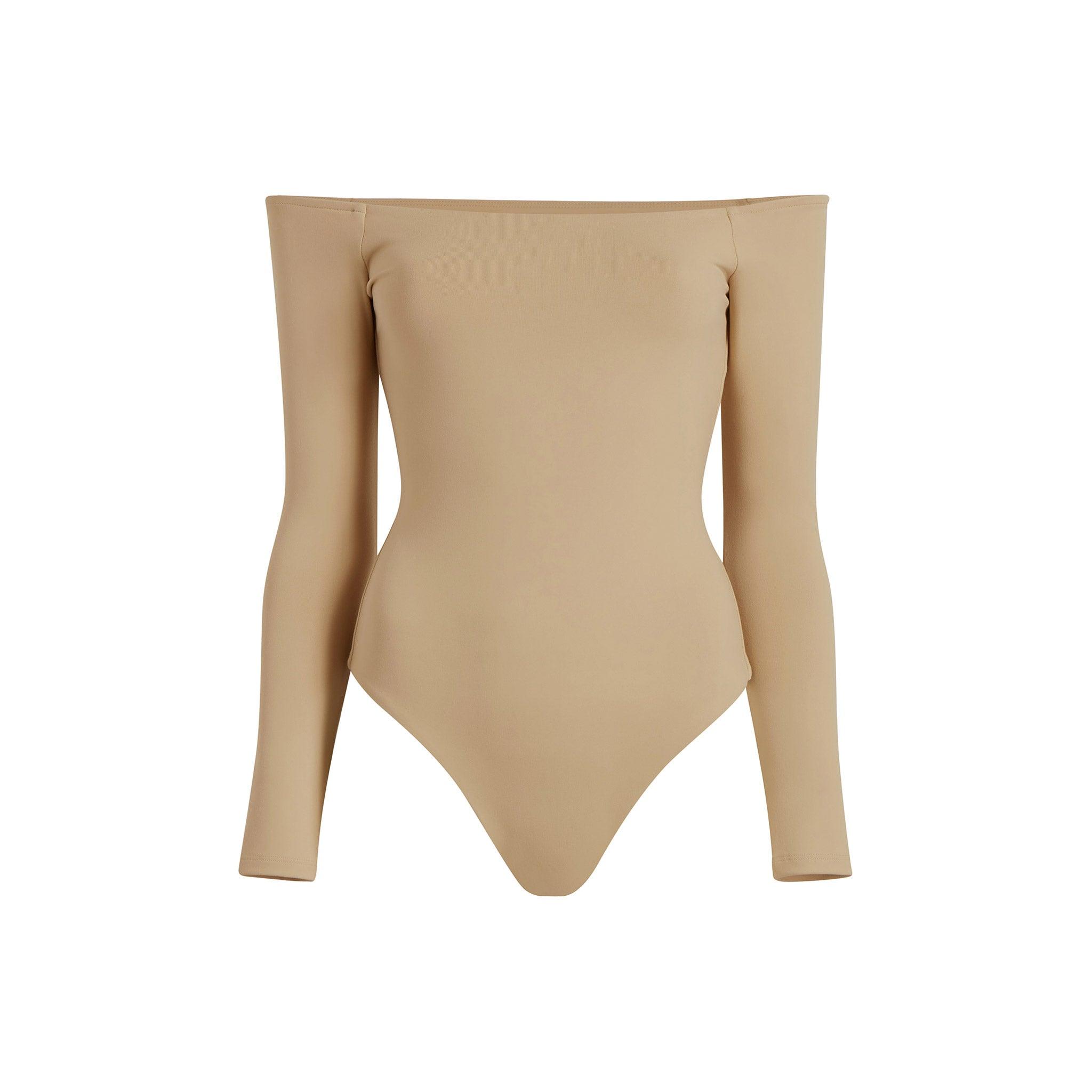 Off The Shoulder Bodysuit Oat