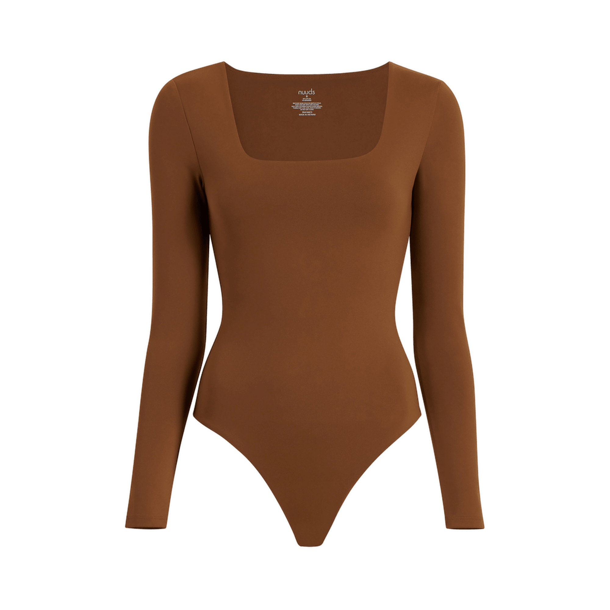 Long Sleeve Square Neck Bodysuit
