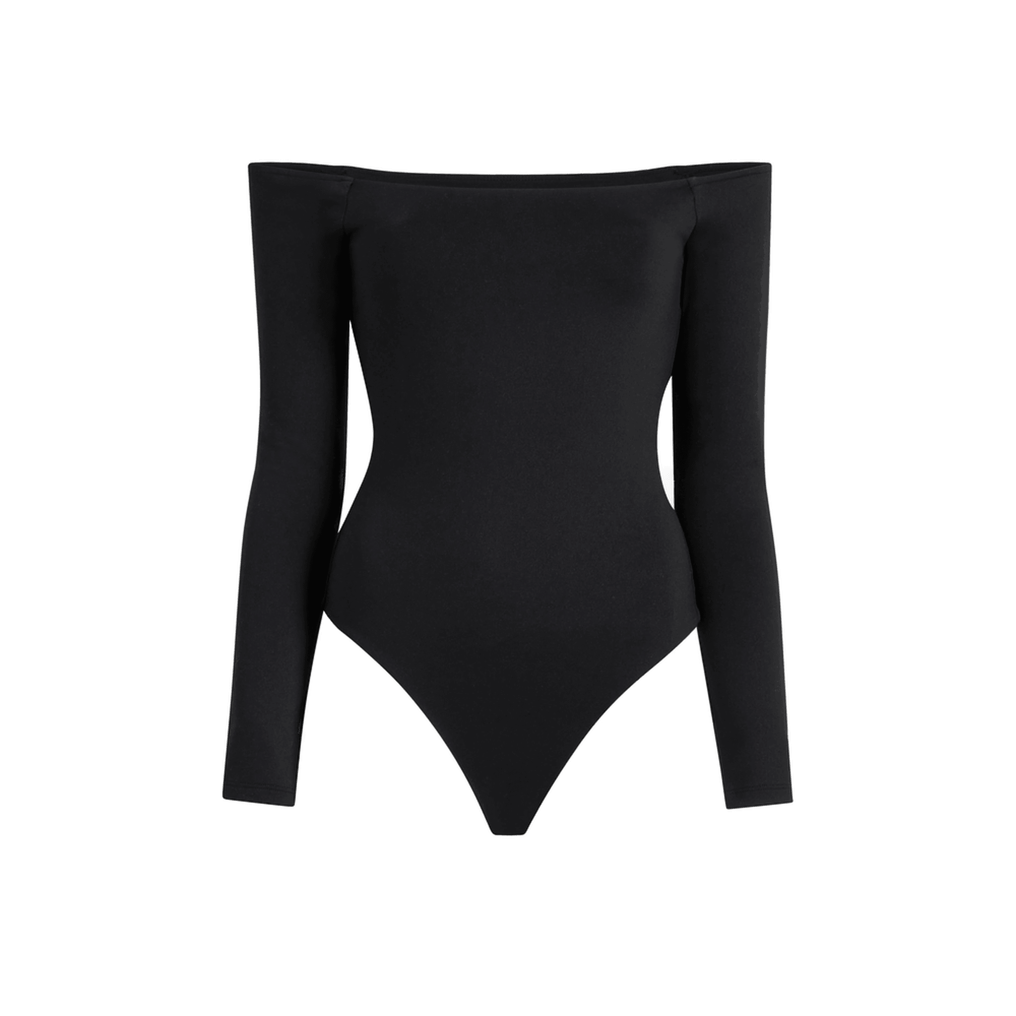 Women's Off The Shoulder Bodysuit | Black