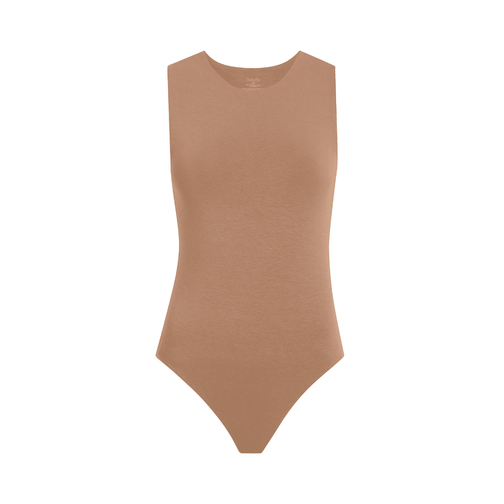 Women's Classic Crew Tank Bodysuit | Cinnamon