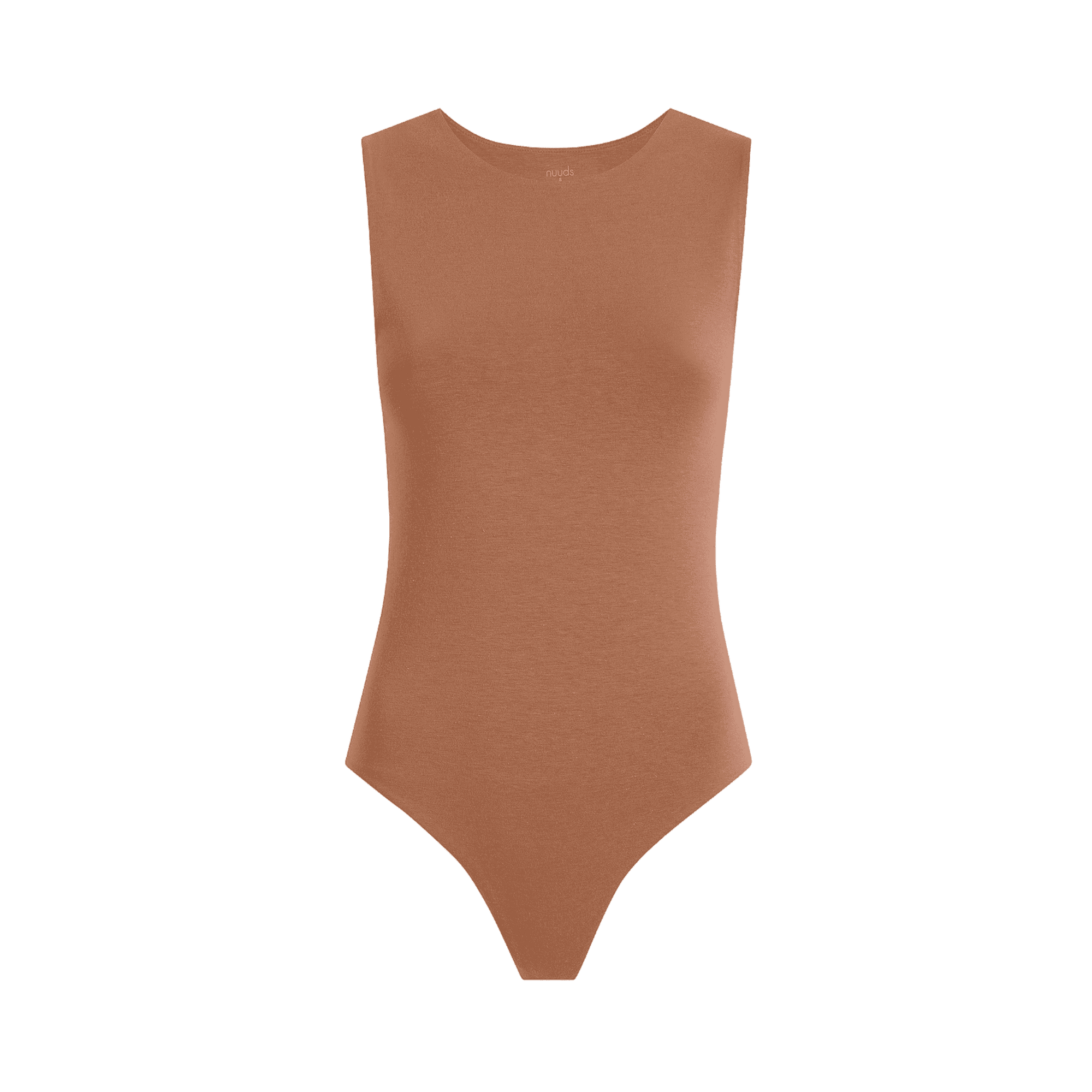 Women's Classic Crew Tank Bodysuit | Clay