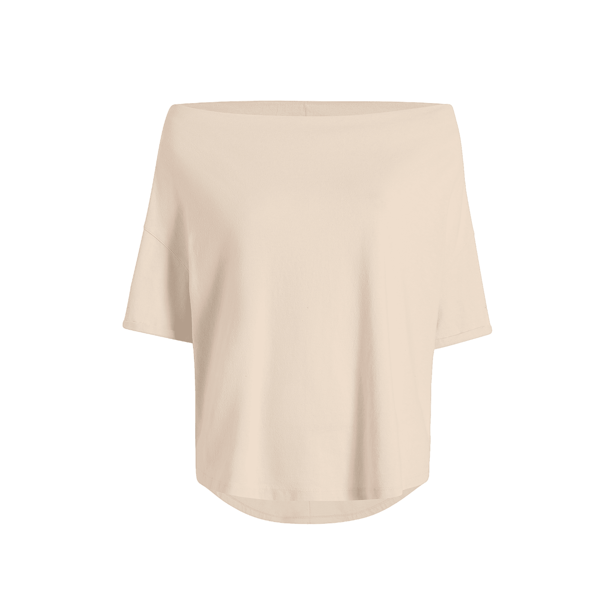 Women's Off The Shoulder T-Shirt | Bone