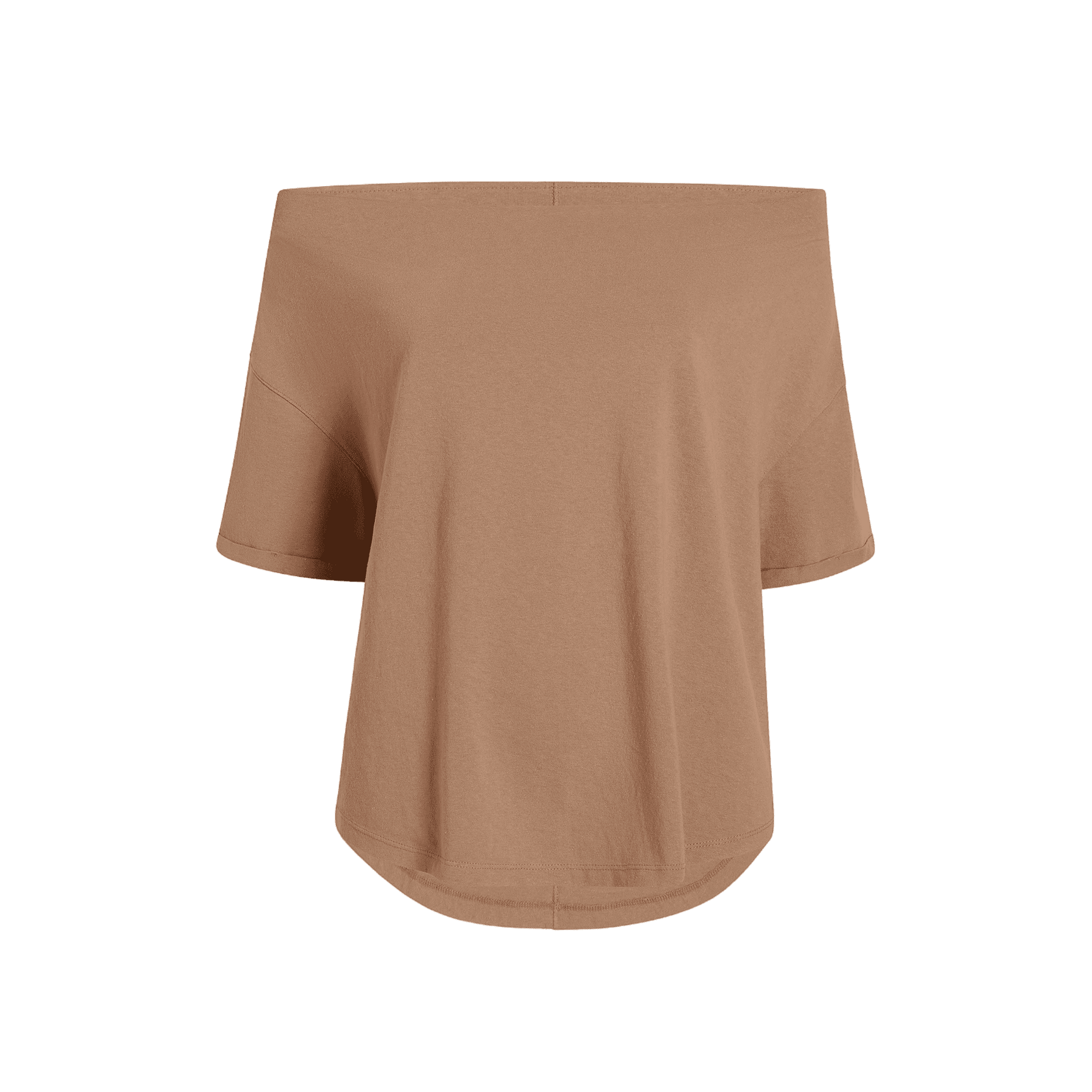 Vintage Cotton Off The Shoulder T-Shirt