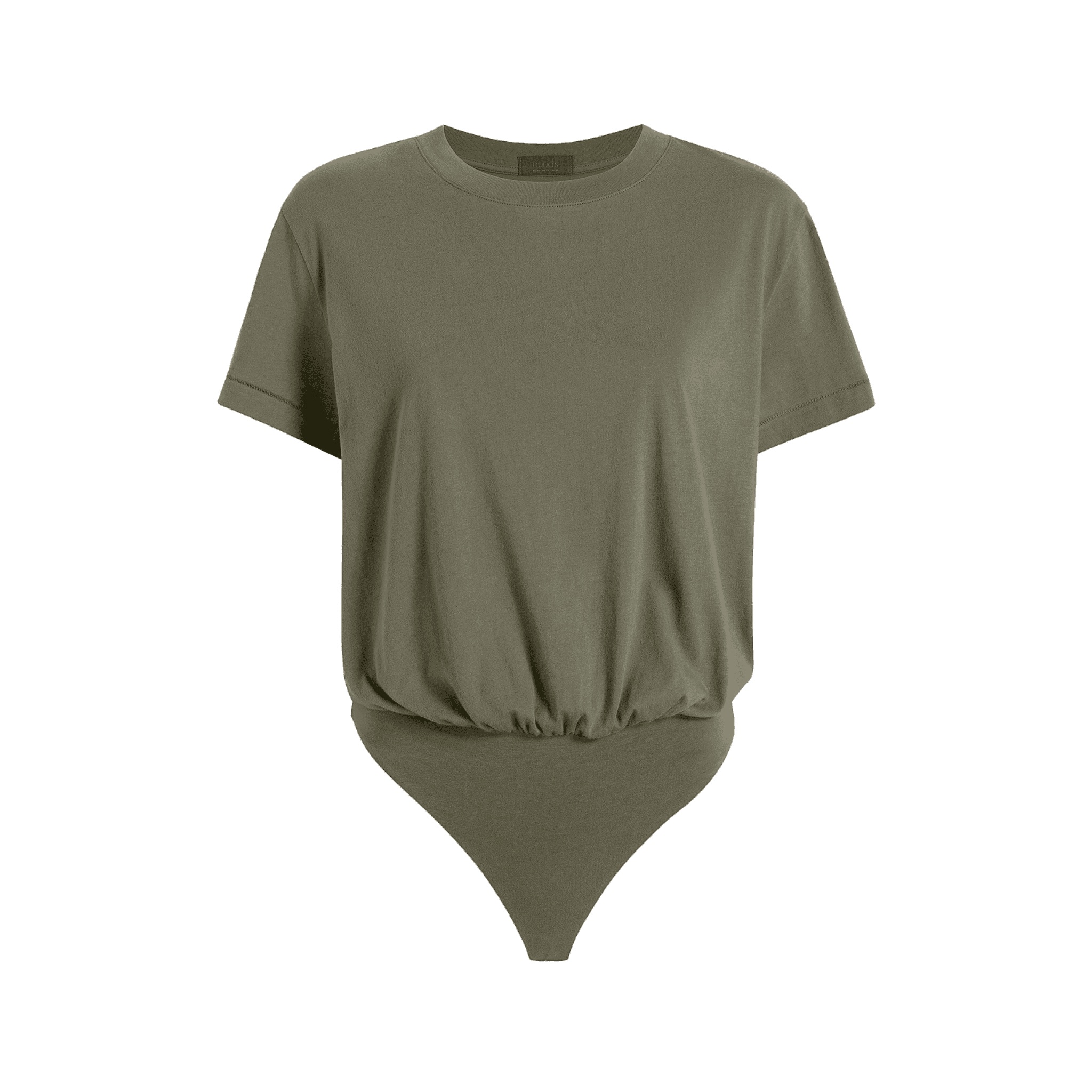 Women's Everyday T-Shirt Bodysuit | Dark Olive