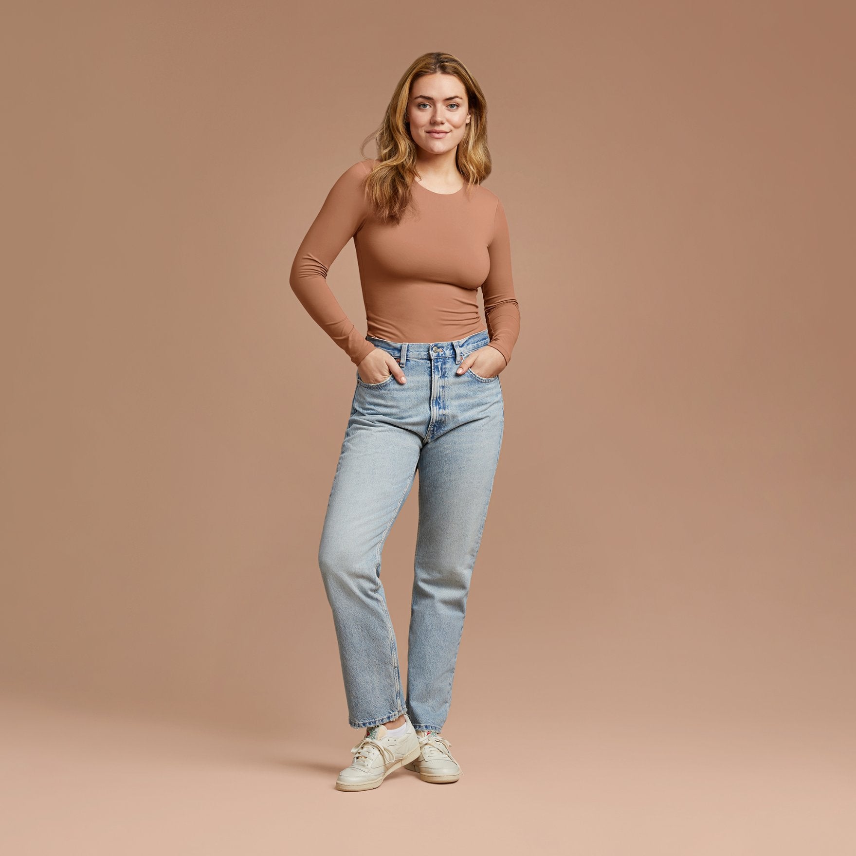 Women's Seamless Long Sleeve Shirt | Clay