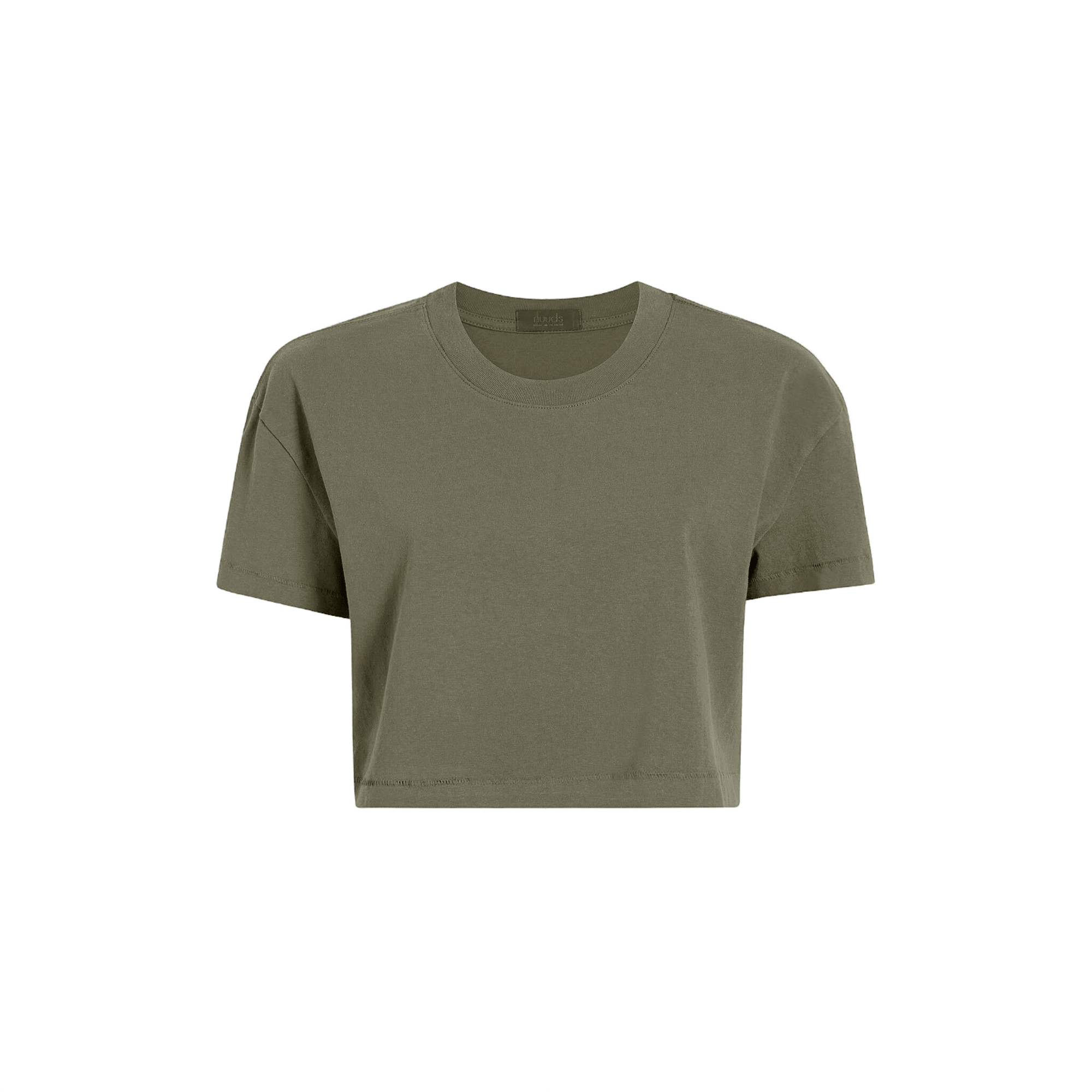 Women's Cropped Tee | Dark Olive